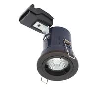 Forum Yate Fixed Fire Rated Downlight - Matt Black