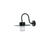 Netlighting YORK Outdoor Dome Wall Light Black IP44 39.5x30x31.5cm | Size: 39.5x30x31.5 cm Netlighting Black 39.5x30x31.5 cm