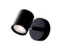 Netlighting Zero Single Ceiling Spotlight Black GU10 Netlighting Black