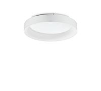Netlighting ZIGGY Round 60cm Integrated LED Semi Flush Light White 3000K NonDim Netlighting White
