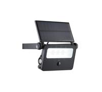 Netlighting Zink PIR Solar 6000k LED Outdoor Modern Wall Lamp Black IP54 Netlighting Black