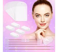 Netlkjonk Neck Tape Lifting Invisible, 140PCS Face Lift Tapes and Bands with 8 Strings Facelift Tape for Face,Neck Tape Lift Turkey for Sagging Skin