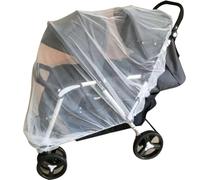 NetNetting for Double StrollerNet for Pushchair Pram BassinetsSun-ShadeTravel Gear