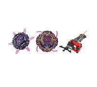 Netoke Gyros Spinning Top Set, 4D Metal Fusion Fighting Spinning Top, With Battling Launcher Gift Set, Youth Fighting Games Competition Toy, Modelle:B-169+B-206