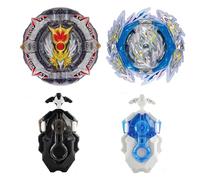 Netoke Gyros Turbo Set, 4D Metal Fusion Combat Gyros, With Battling Top Launcher, Gift Sets,(B-192+B-189)