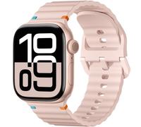 Netolo Sport Straps Compatible with Apple Watch Strap 40mm 41mm 38mm 42mm(Series 10) for Men Women, Soft Silicone Band for Apple Watch SE Strap/iWatch Strap Series 10 9 8 7 6 5 4 3 2 1