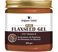 Netra Pure Flaxseed Gel With Vitamin E For Hair & Skin, Strengthens & Nourishes Hair & Skin Health, Safe & Mild for All Skin Type, Reduces Fine Lines & Wrinkles, 200gm