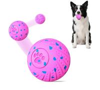 NETRCO 2-in-1 Interactive Dog Ball Toy for Aggressive Chewers, Automatic Moving & Bouncing E-TPU Dog Ball, 3 Modes Smart Pet Toy with Motion Sensor