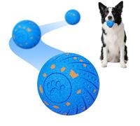 NETRCO 2-in-1 Interactive Dog Ball Toy for Aggressive Chewers, Automatic Moving & Bouncing E-TPU Dog Ball, 3 Modes Smart Pet Toy with Motion Sensor