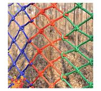 Nets Child Net Nylon Rope Net Anti-fall Fence Decoration Barrier Fence Stair Railing Balcony Mesh 10cm Climbing Net (6mm rope 3x3m(10x10ft))