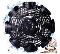 Nets, Fish Trap with 8 Holes, Breathable Plastic Crawdad Crawfish Trap, Detachable Minnow Traps with Fixing Buckle, Portable Fishing Net for Loach, Eel, River Shrimp, Crab