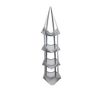 Nets For Stuffed Animals - 4-Tier Mesh Snack Organizer | Over Door Animal Net | For Display Decoration Blanket Bedroom Nursery Playroom Home, Breathable Nylon 110cm
