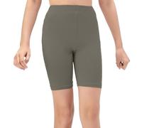 NetSetUK Girls Kids Cycling Shorts Plain Strechy Sports Dance School P.E Gym Summer Girls' Shorts Pants for Activewear