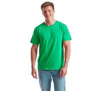 NetSetUK Men's Value Weight Short Sleeve T-Shirt Plain Crew Neck 100% Cotton Summer T Shirts for Men UK Size (S to XXL) Kelly Green
