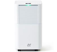 NETTA 12L/Day Compressor Quiet Dehumidifier, Powerful Mould Remover & Laundry Drying with 24-Hour Timer and Sleep Mode for Damp, Mould and Condensation, 2L Water Tank, Child Lock