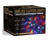 NETTA 480 Led Cluster String Lights 6M Indoor/outdoor Christmas Lights - Multi-Colour