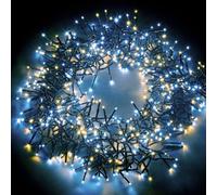 NETTA 480 Led Cluster String Lights 6M Indoor/outdoor Christmas Lights - Warm & Cool White