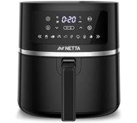 NETTA 5.7L Digital Air Fryer - Digital Screen, Adjustable Temperature and Timer, Drawer and Detachable Non-Stick Frying Tray - Healthier Oil-Free Cooking at Home