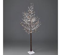 Netta 5Ft Birch Twig Tree With 120 Warm White Led Lights - Brown