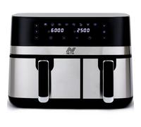 NETTA 9L Dual-Basket Air Fryer with Digital Smart Programmes