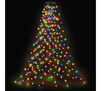 NETTA Christmas Tree Lights 2.5m x 12 Strands 300 LEDs Fairy Lights for 6ft-8ft Christmas Tree, Decoration String Light for Indoor and Outdoor use - Multi Colour
