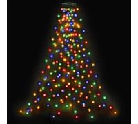 NETTA Christmas Tree Lights 2m x 10 Strands 200 LEDs Fairy Lights for 5ft-7ft Christmas Tree, Decoration String Light for Indoor and Outdoor use - Multi Colour