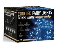 Netta Christmas Tree Lights 300 Led 15M Fairy String Lights Plug In With Timer And Memory Functions For Outdoor/indoor Use - Cool