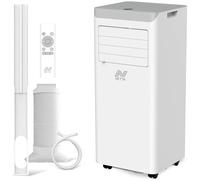 NETTA Portable Air Conditioner 8000 BTU - 3 IN 1 Air Conditioning Unit with WiFi Smart App, Dehumidifier & Cooling Fan - 24 Hour Timer, Remote Control - Conditioner for Bedroom, Home & Office - White