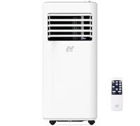 NETTA Portable Air Conditioner 9000 BTU - 3 IN 1 Air Conditioning Unit with Dehumidifier & Cooling Fan - 24-Hour Timer & Remote Control - High Power Portable Air Conditioner for Home & Office - White