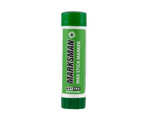 NETTEX Agri Marksman Wax Sticks Green for Farm Animals - Pack of 10
