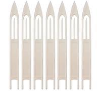 Netting Needle Shuttles Fishing Net Repair Line Equipment, 7pcs Plastic Cast Net Mending Needles Sewing Repair Tool Size 9#