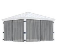 Palram Canopia Dallas 4 Piece Gazebo Netting Set 14 x 14ft