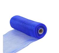 Netting Tulle Spool Fabric Spool Roll, Deco Mesh Ribbon Yarn Roll Multicolor 26cm x 914cm Craft(Blue,W 10.2" x L 359.8" (1 Panels))