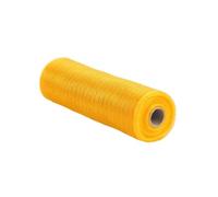 Netting Tulle Spool Fabric Spool Roll, Deco Mesh Ribbon Yarn Roll Multicolor 26cm x 914cm Craft(Yellow,W 10.2" x L 359.8" (1 Panels))