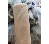 Netting Tulle Spool Fabric Spool Roll, Deco Mesh Yarn Roll Nylon for DIY Wedding Dress Crafting Multicolor Multiple Lengths(Light Nude 48,160cmX1meter)