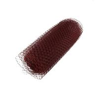 Netting Tulle Spool Fabric Spool Roll, Mesh Yarn Roll for Veiling Millinery and DIY Hair Accessories Multicolor 25CM 45CM(Brown,1METER-25CM)