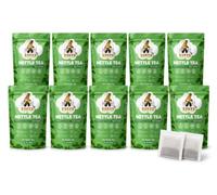 Nettle Leaf Tea (10 PACK) - 300 Tea Bags | Pure Stinging Nettle Herbal Tea | Rich in Vitamins A, B, C, D, E, K & Minerals | Kidney Support | Non-Bleached Bags in Resealable Aluminum Pack