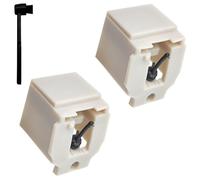 Nettoppo 2Pcs Replacement Accessories Stylus ATN3600L Vinyl Record Player Needle for AT-LP60 Turntable Phonograph Platenspeler Records Player