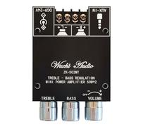 Nettoppo -502MT 2x50W Bluetooth 5.0 Channel 2.0 Subwoofer Amplifier Board Stereo Audio Speaker Module Support APP Control