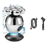 Nettoppo Electric Head Shaver for Bald Men 7D Floating Cutter Beard Trimmer Clipper Waterproof Shaving USB Charging Trimmer
