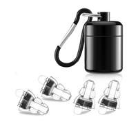 Nettoppo High Fidelity Concert Ear Plugs,Reusable Noise Cancelling Earplugs for Concerts,Noise Reduction,Musicians,Music Festival Easy to Use