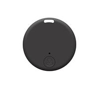 Nettoppo Mini GPS Tracker Bluetooth 5.0 Anti-Lost Device Mobile Bluetooth Wireless Smart Locator Pet Key Wallet Tracker Black