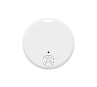 Nettoppo Mini GPS Tracker Mobile Bluetooth Wireless Smart Locator Pet Key Wallet Tracker White