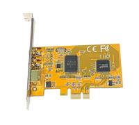 Nettoppo PCIE to AV 878A Video Capture Card PCIE 878 Surveillance HD Image 640x480 2 PORTS AV Svhs Terminal Connector Capture Card