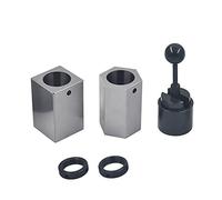 netuera 5C-CB 5C Collet Block Set -Square Collet Block, Hex Collet Block Hex Rings Collet Closer