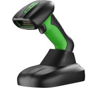 NETUM 2D QR Industrial Bluetooth Barcode Scanner with Charging Dock, Upgraded Wireless 2D/1D Barcode Reader, 2600mAh, Dust Waterproof, Auto-sense Scanning for Windows Mac Android iOS (NT-1950)