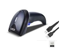 NETUM Bluetooth 2D Barcode Scanner 3-in-1 (2.4G Wireless & Bluetooth & USB Wired) Bar Code Reader Scan QR PDF417 DataMatrix Maxicode for Mobile Phone Android iOS PC Computer W8-X