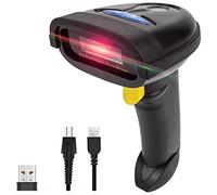 NETUM Bluetooth QR Barcode Scanner Handheld USB Wireless 1D 2D bar Codes Imager for Mobile Payment Computer Screen Scan Support iOS & Android NT-1228BL
