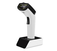 NETUM Bluetooth Wireless 2D Barcode Scanner with Charging Cradle Hands Free Automatic Sensing Bar Code Reader 1D 2D QR pdf417 Scan Gun Works with MAC OS Windows iOS Android - DS7500(White)