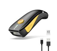 NETUM CS7501 QR Code Scanner - Upgraded Bluetooth Barcode Scanner, Mini Portable 1D & 2D Barcode Reader for Inventory Management, Cordless Image Scanner for Tablets, Android, iOS, PC, and POS Systems